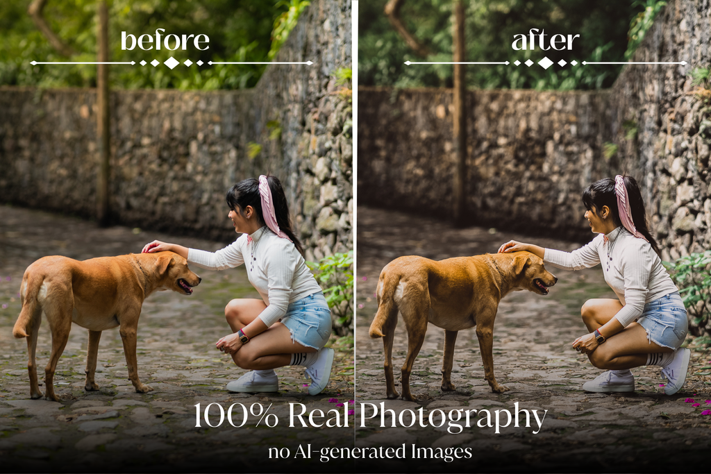 NATURAL GREEN – 10 Lightroom Presets für Pferde-, Haustier- & Outdoor-Fotografie