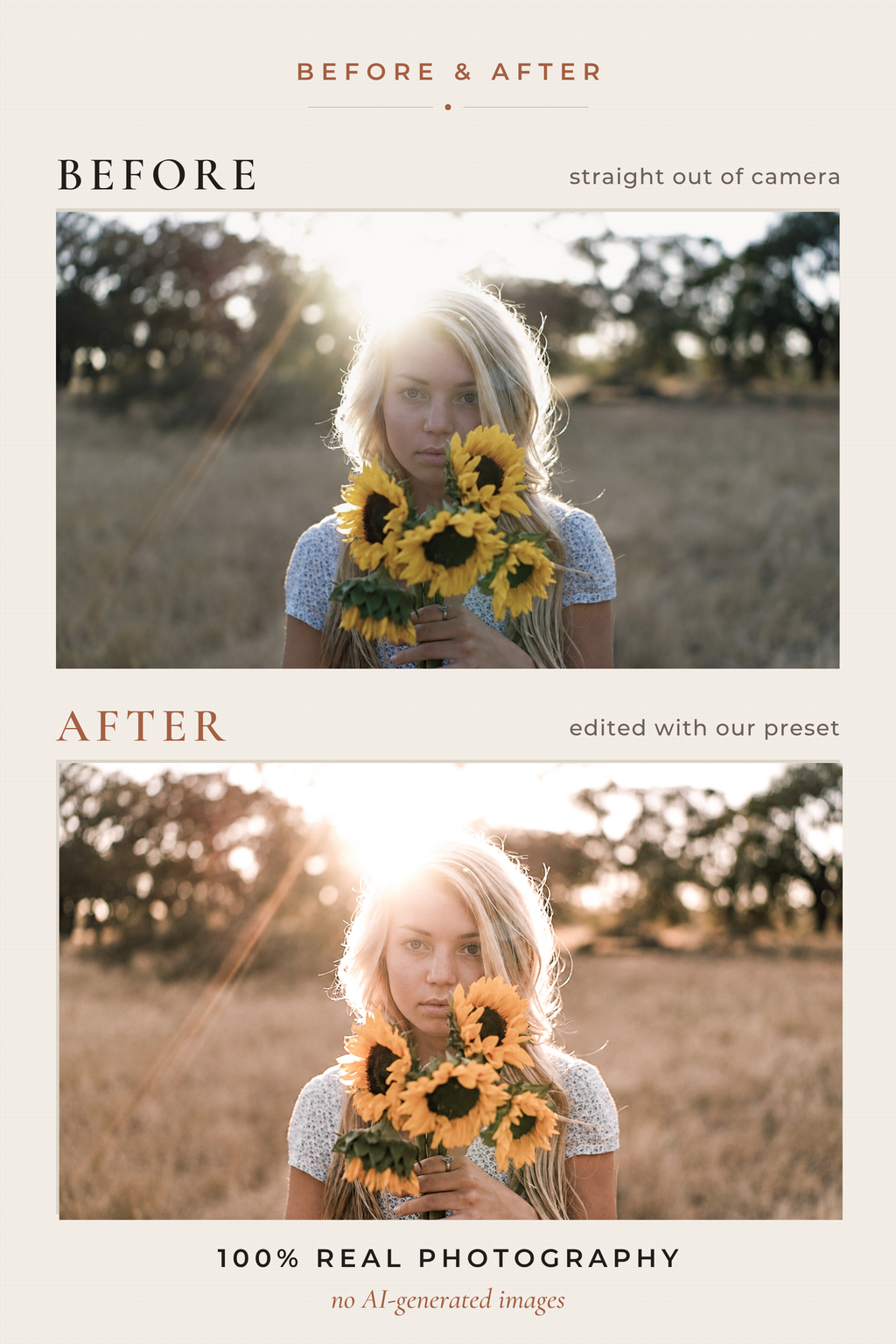 WOODLAND FOLKLORE — 33 Cinematic Cottagecore Lightroom Presets
