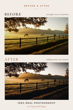 WOODLAND FOLKLORE — 33 filmische Cottagecore-Lightroom-Presets
