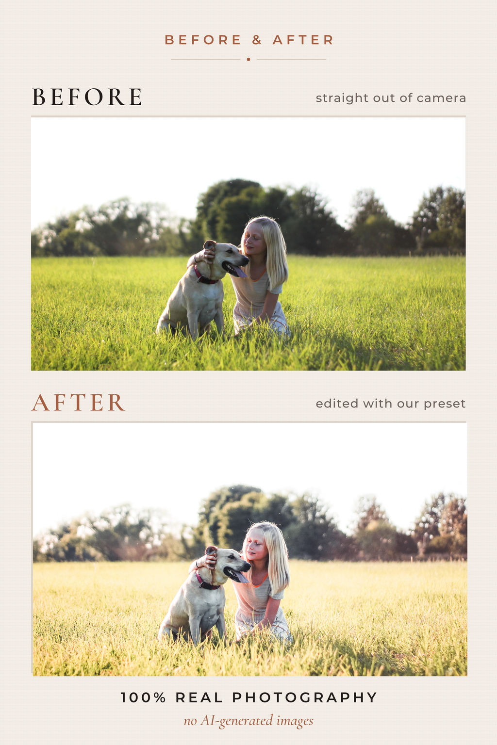 WOODLAND FOLKLORE — 33 Cinematic Cottagecore Lightroom Presets