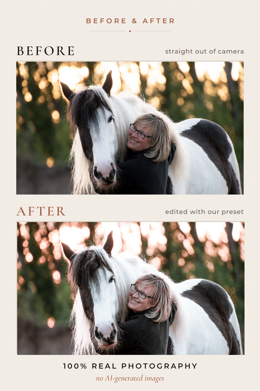 WOODLAND FOLKLORE — 33 Cinematic Cottagecore Lightroom Presets
