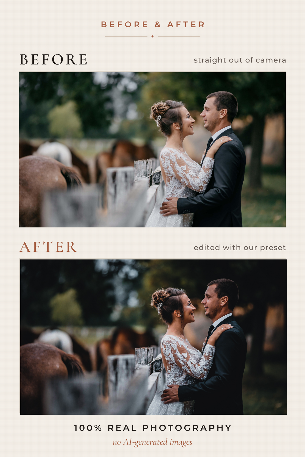 WOODLAND FOLKLORE — 33 Cinematic Cottagecore Lightroom Presets