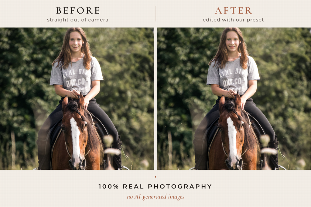 WOODLAND FOLKLORE — 33 Cinematic Cottagecore Lightroom Presets