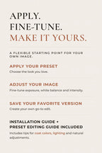 WOODLAND FOLKLORE — 33 filmische Cottagecore-Lightroom-Presets