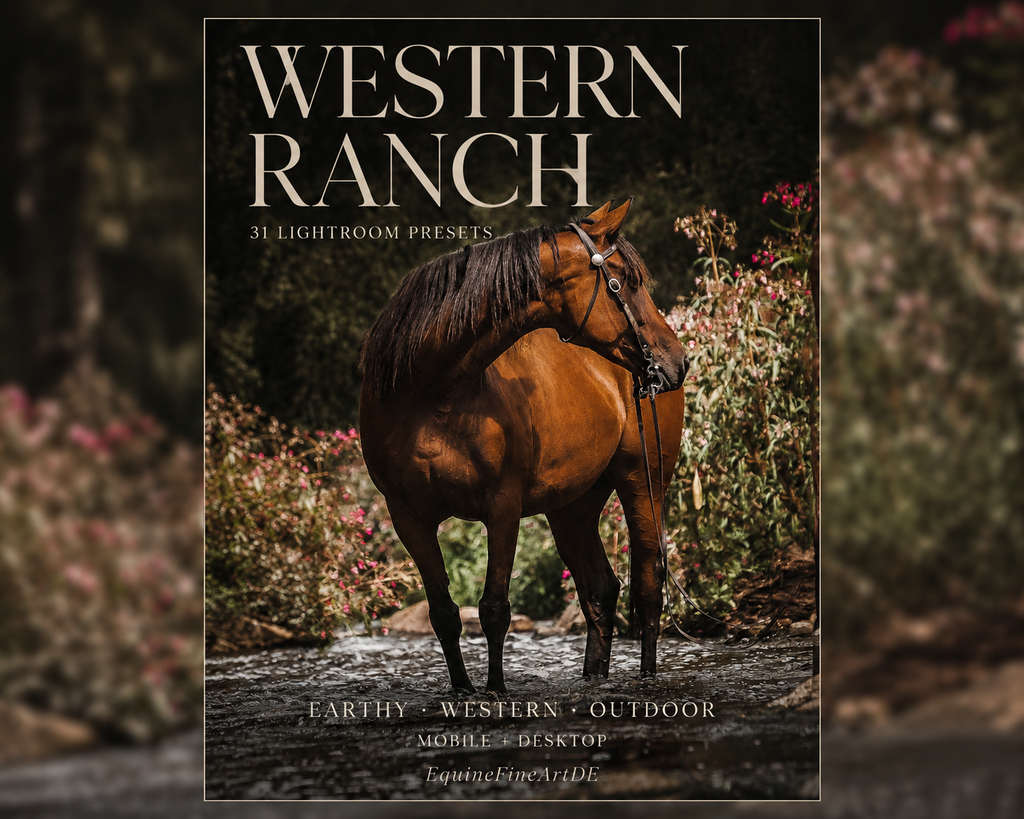 WESTERN RANCH – 30 Lightroom-Presets für Pferde & Outdoor